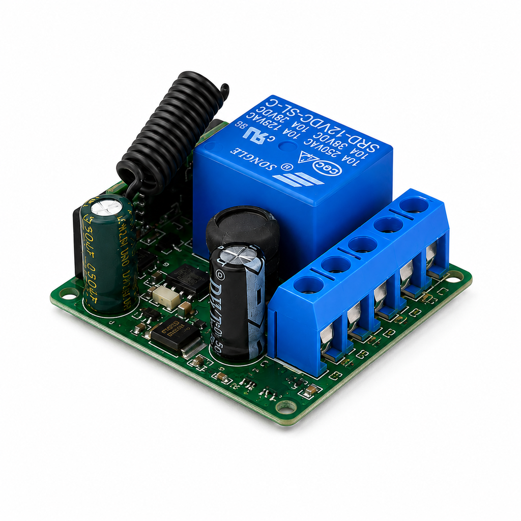 [receiver0001] 12V receiver 433mhz 10A
