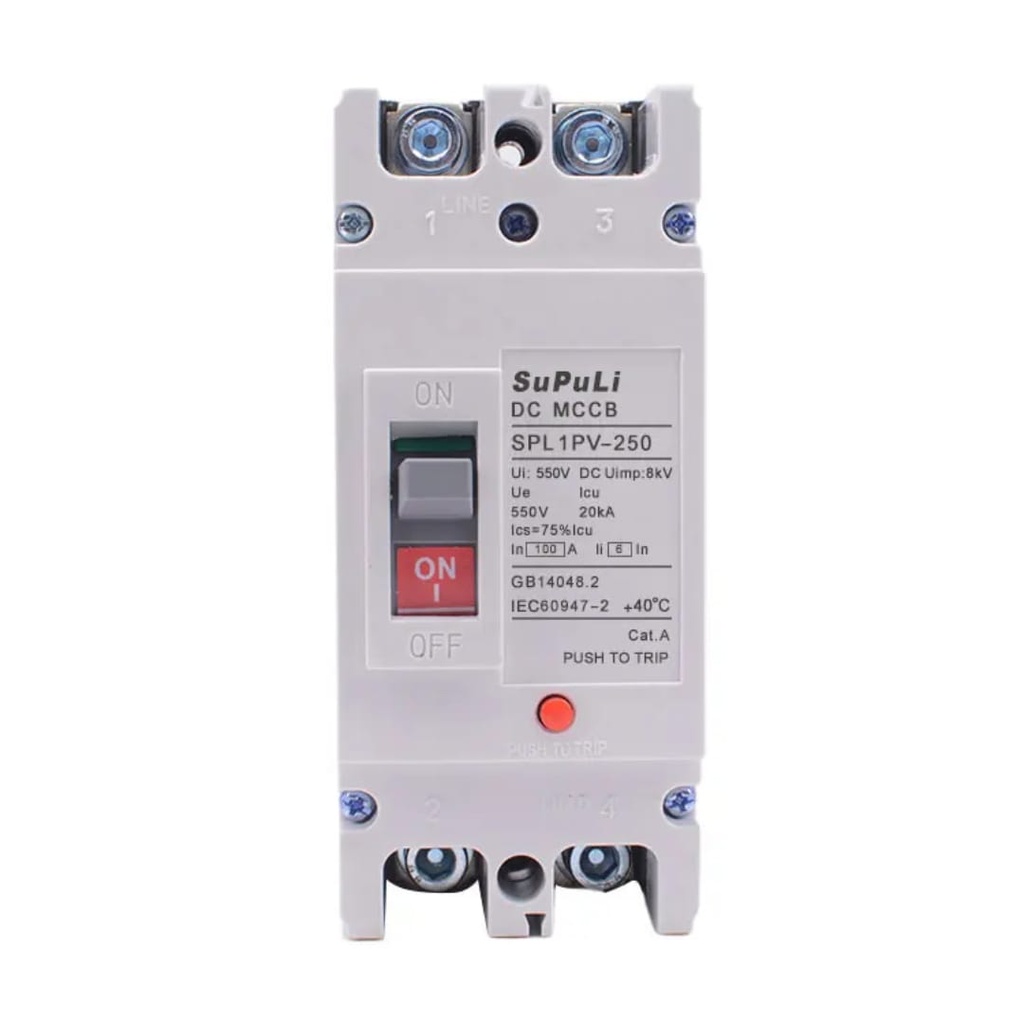 [electrical0003] DC MCCB 2Pole 250A 1000V cir circuit breaker