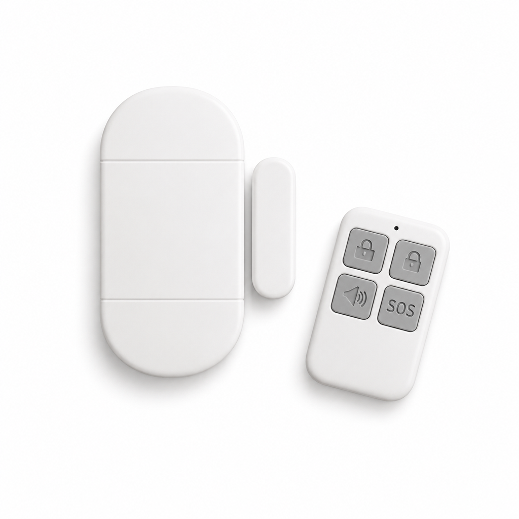 Magnetic switch alarm remote control