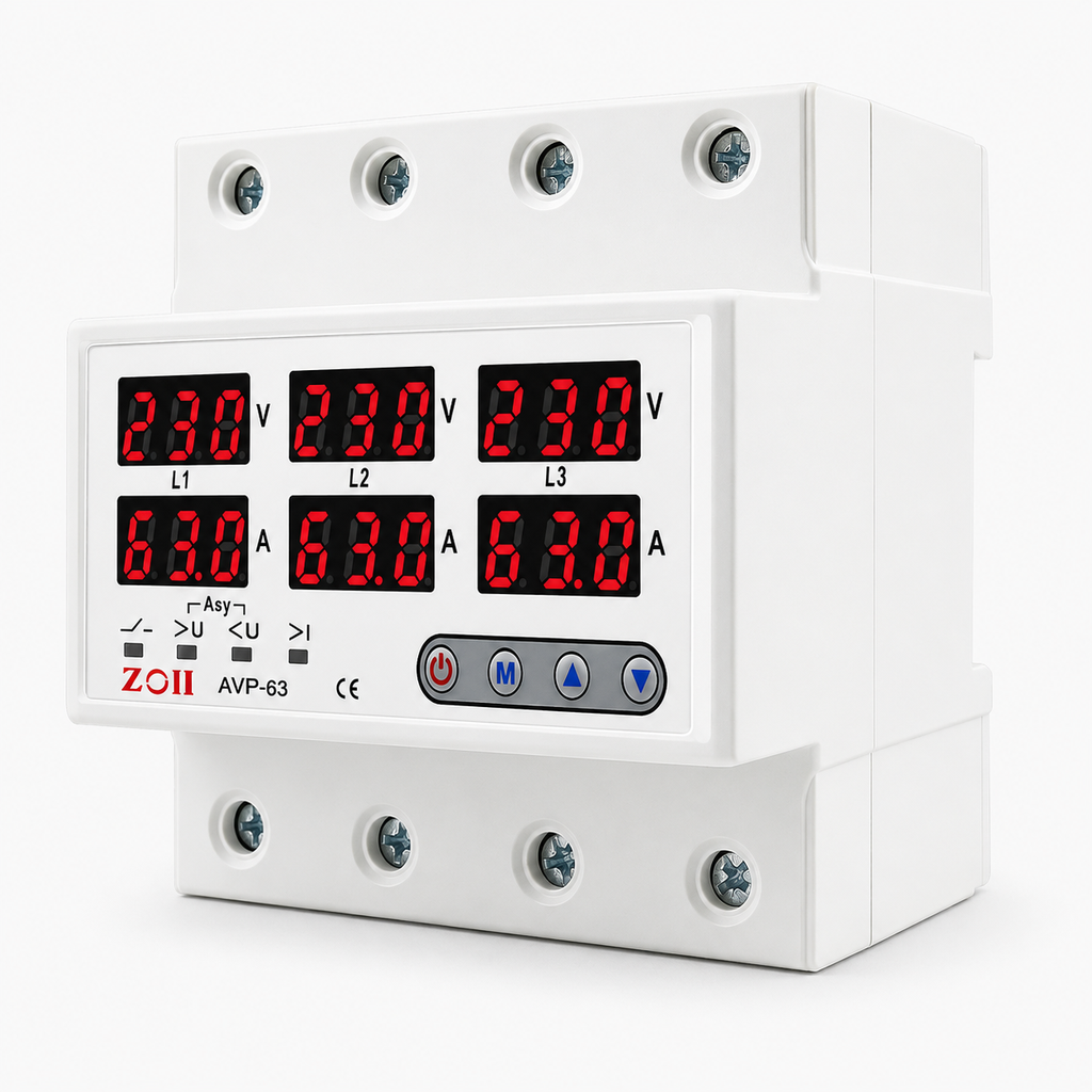 [electrical0005] Over voltage protection over current protection 3 phase