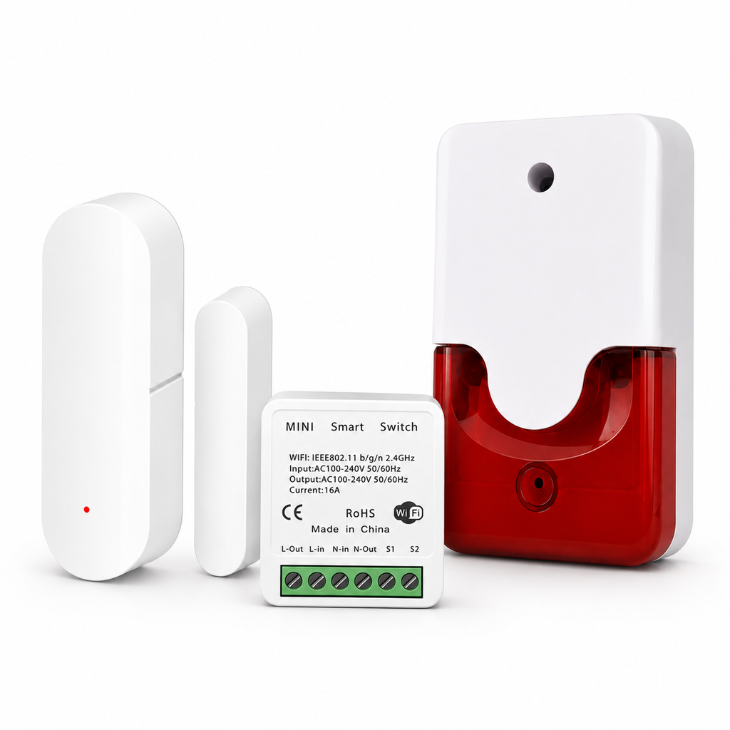 Wifi alarm kit