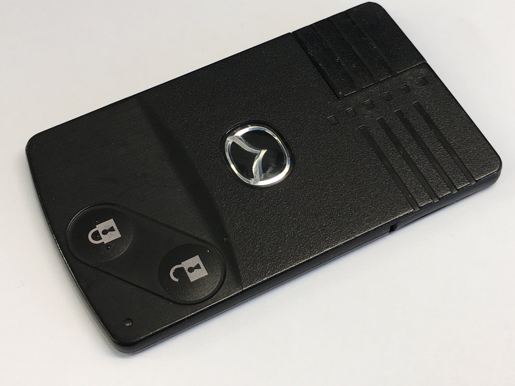 Mazda 2-button smart card key